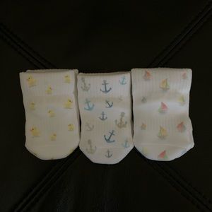 Squid socks (set of 3) 0-3 months